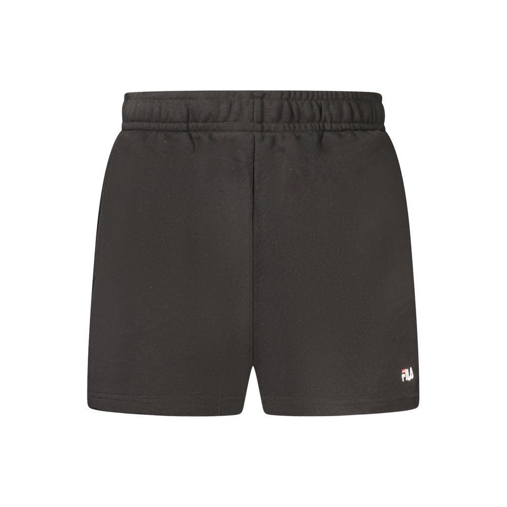 Fila Black Cotton Women's Sweatpant