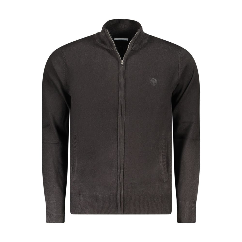 North Sails Nero Acrylic Men Cardigan