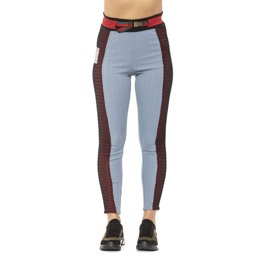 Mr&Mrs Italy Light Blue Cotton Women Leggings