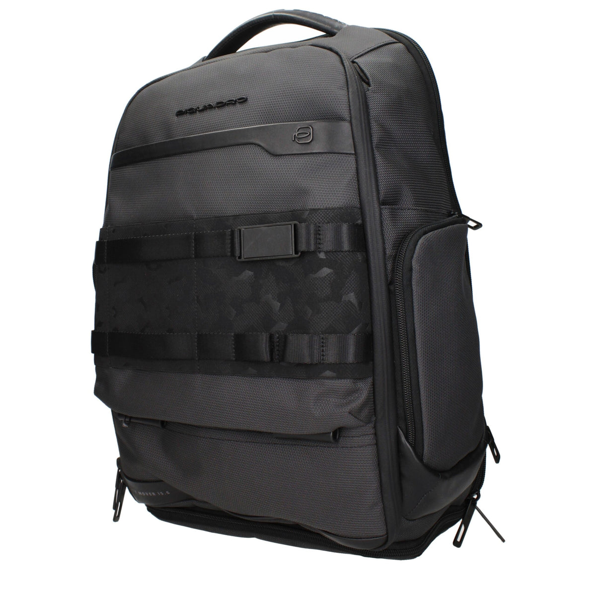 Piquadro Gray Fabric Backpack