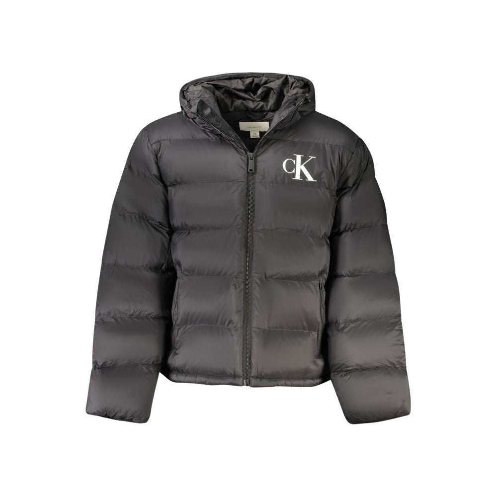 Calvin Klein Black Poliammide Men's Jacket