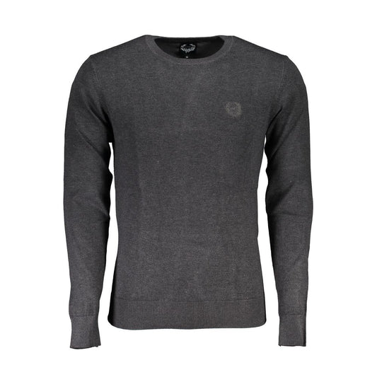 Gianmarco Venturi Grigio Viscosa Men Sweater
