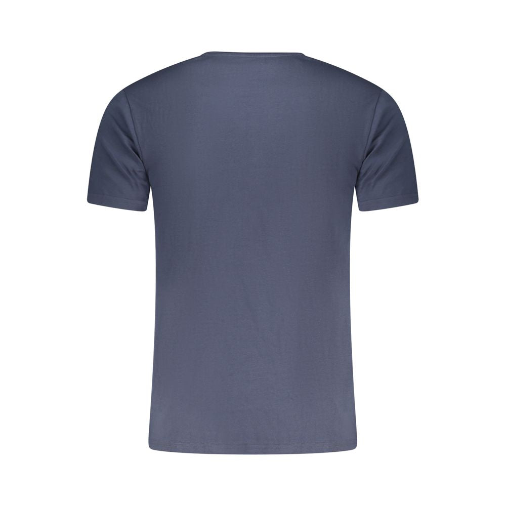 Aeronautica Militare Blu Cotton Men's T-Shirt