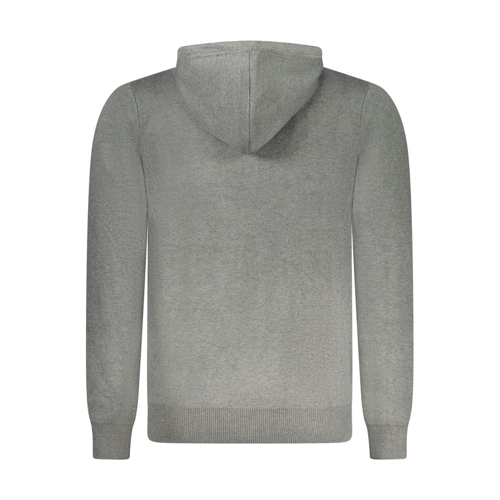 Norway 1963 Grigio Poliammide Mens Cardigan