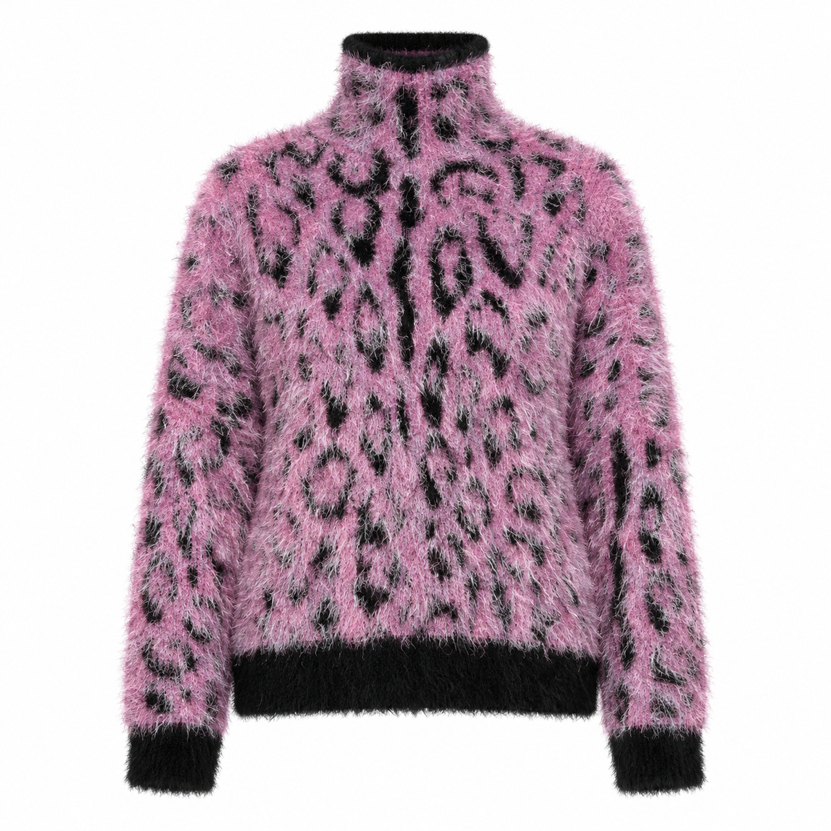 Dolce & Gabbana Bicolor Virgin Wool Turtleneck