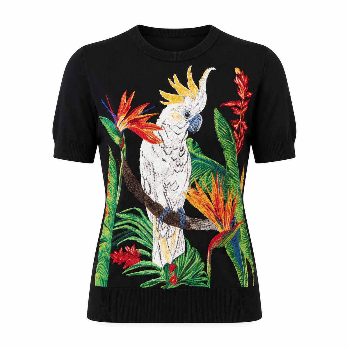 Dolce & Gabbana Multicolor Silk Sweater
