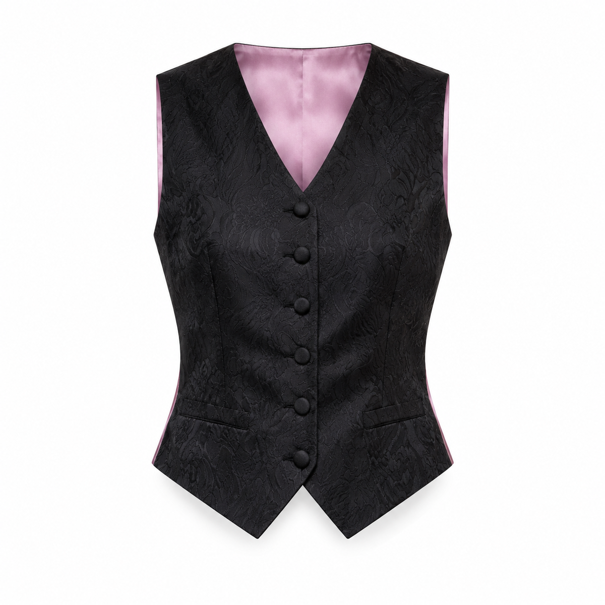 Dolce & Gabbana Black Acetate Waistcoat