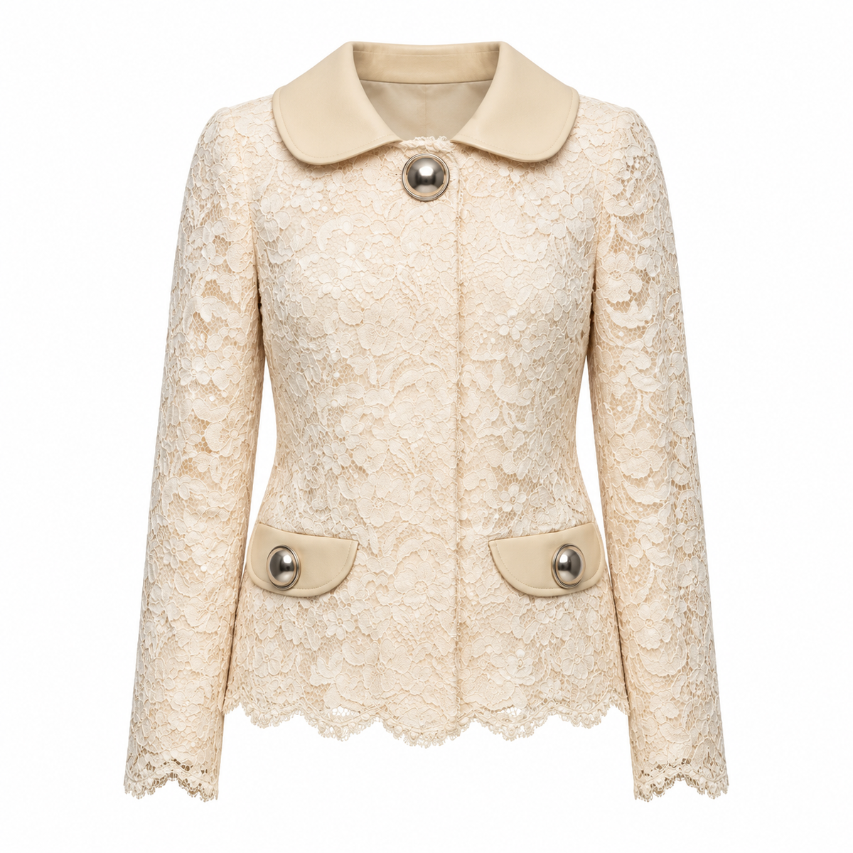 Dolce & Gabbana Beige Cotton Jacket