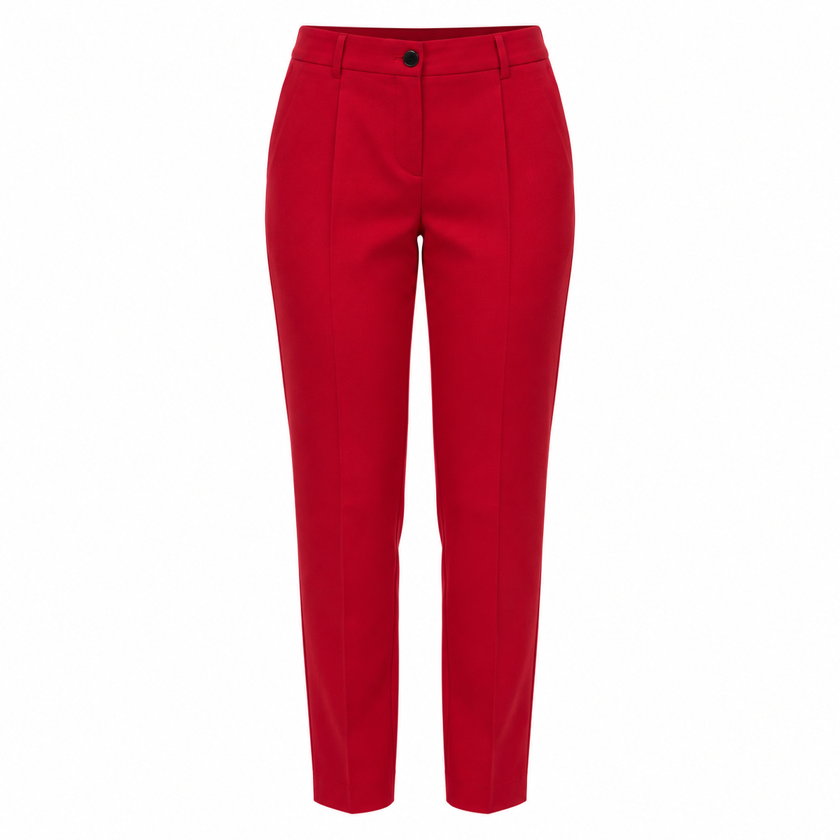 Dolce & Gabbana Red Elastane Dress Pants