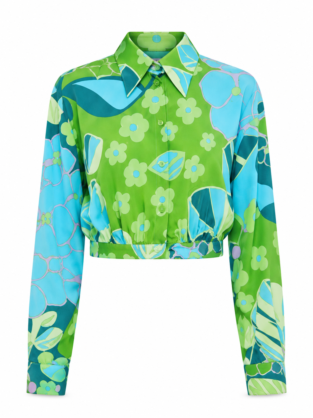 Dolce & Gabbana Multicolor Elastane Blouse