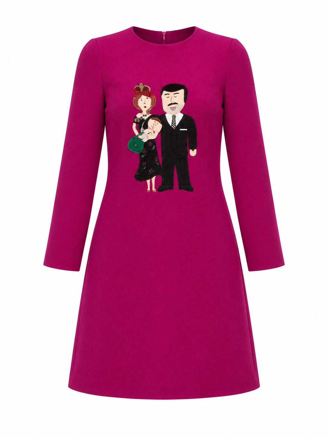 Dolce & Gabbana Pink Polyester Casual Dress