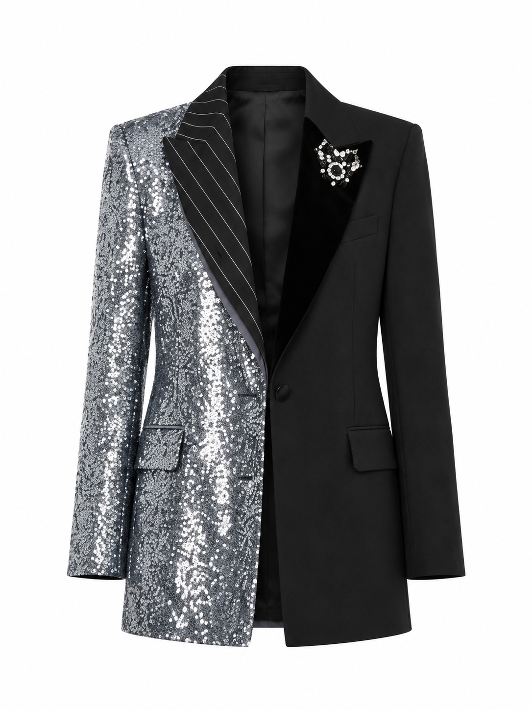 Dolce & Gabbana Bicolor Cotton Jacket