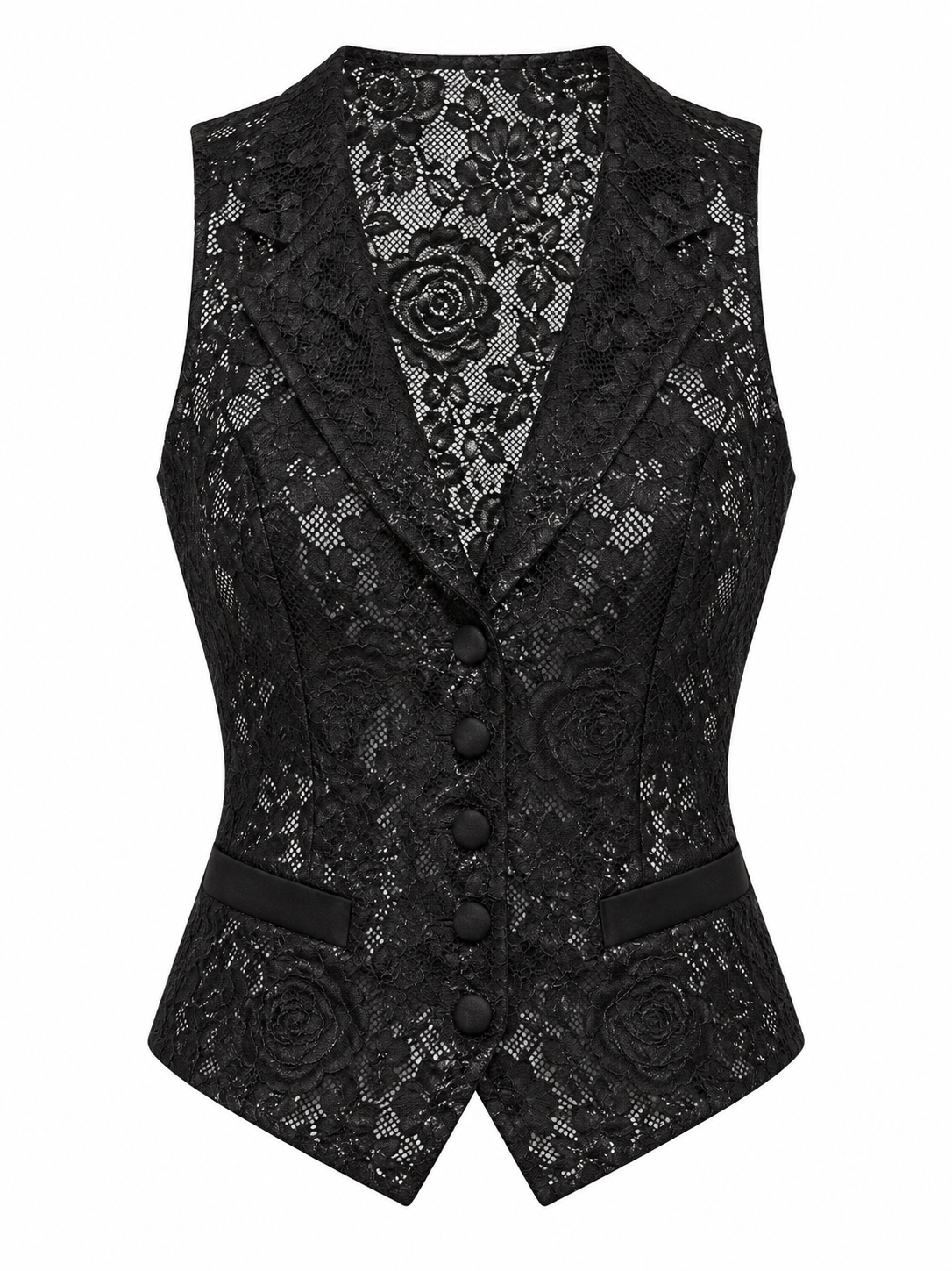 Dolce & Gabbana Black Cotton Waistcoat