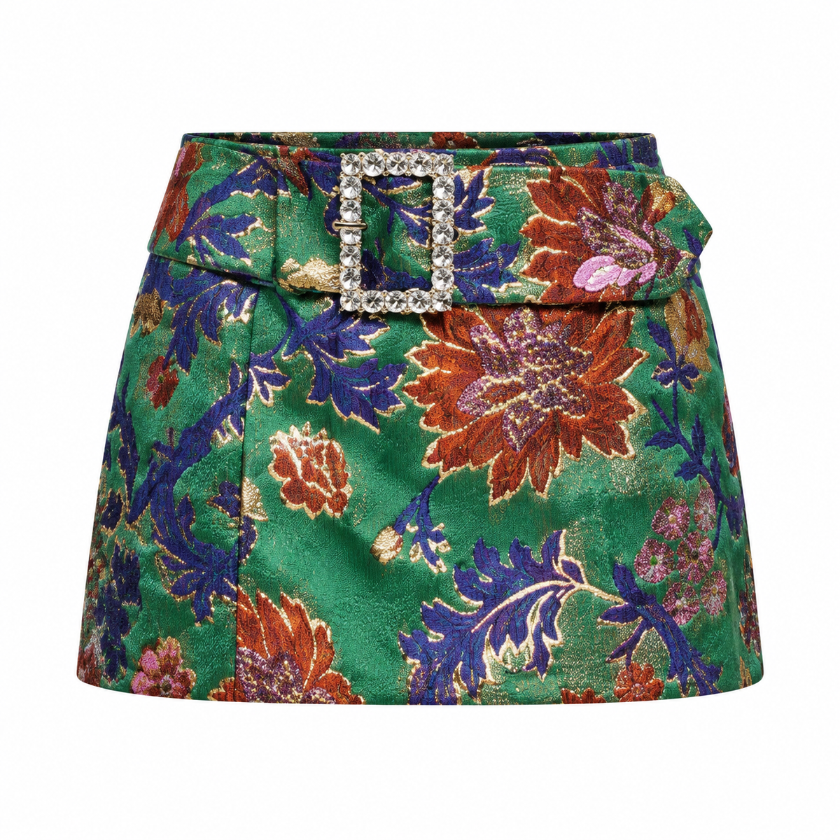 Dolce & Gabbana Multicolor Cotton Mini Skirt