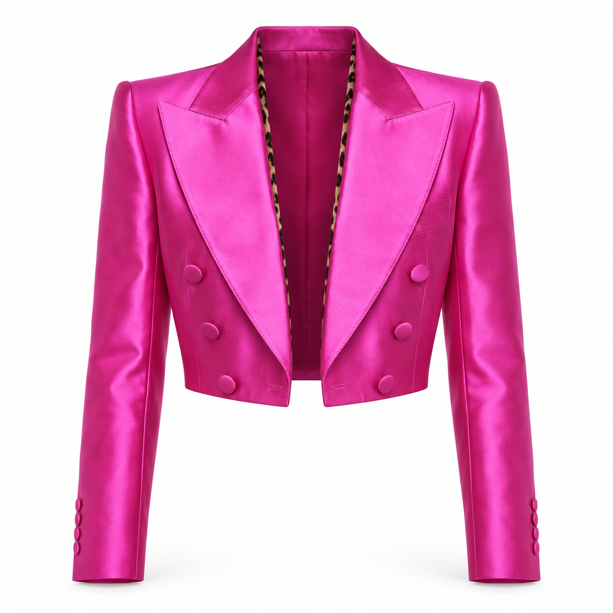 Dolce & Gabbana Pink Silk Jacket