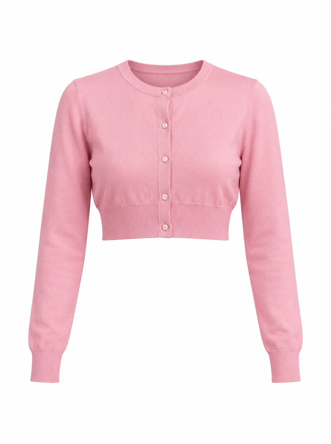 Dolce & Gabbana Pink Silk Cardigan