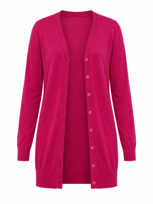 Dolce & Gabbana Pink Silk Cardigan
