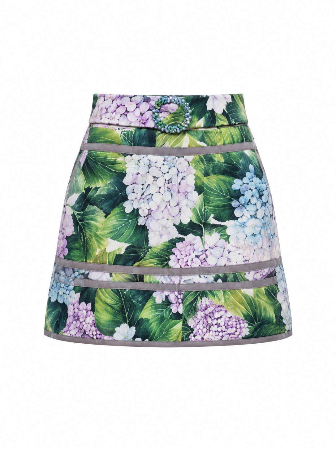 Dolce & Gabbana Bicolor Cotton Mini Skirt
