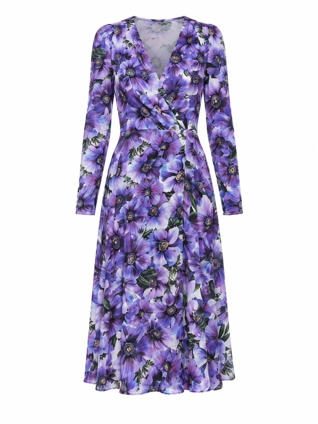 Dolce & Gabbana Multicolor Silk Casual Dress