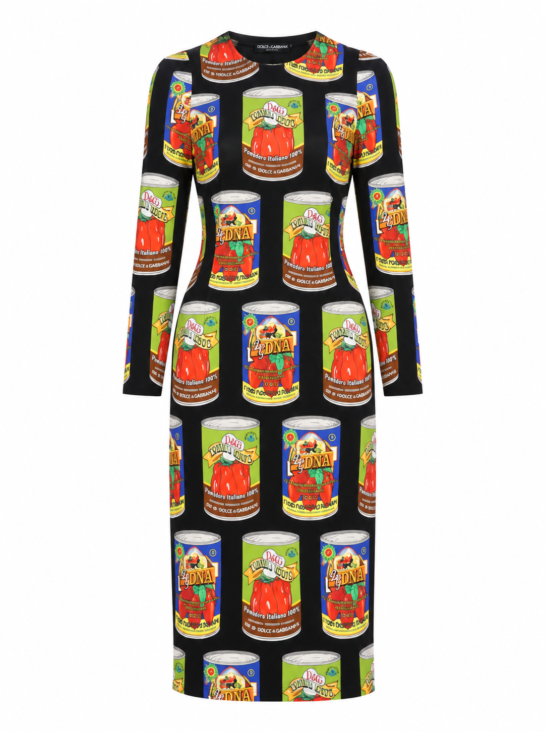 Dolce & Gabbana Multicolor Elastane Casual Dress