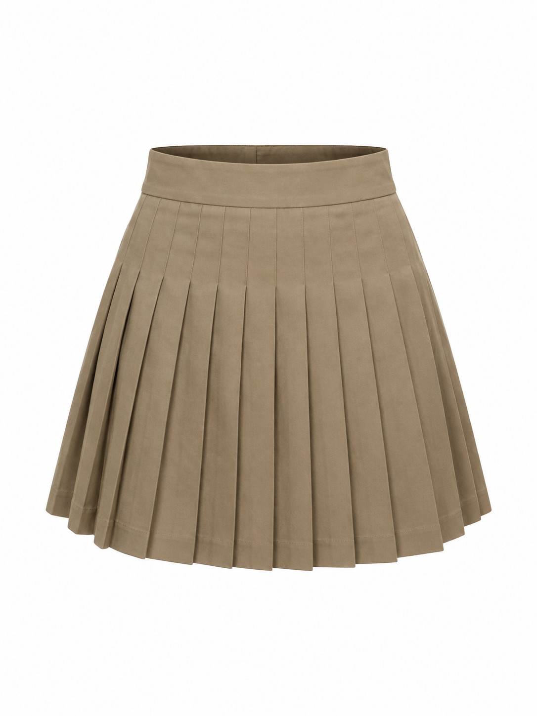 Dolce & Gabbana Brown Cotton Mini Skirt
