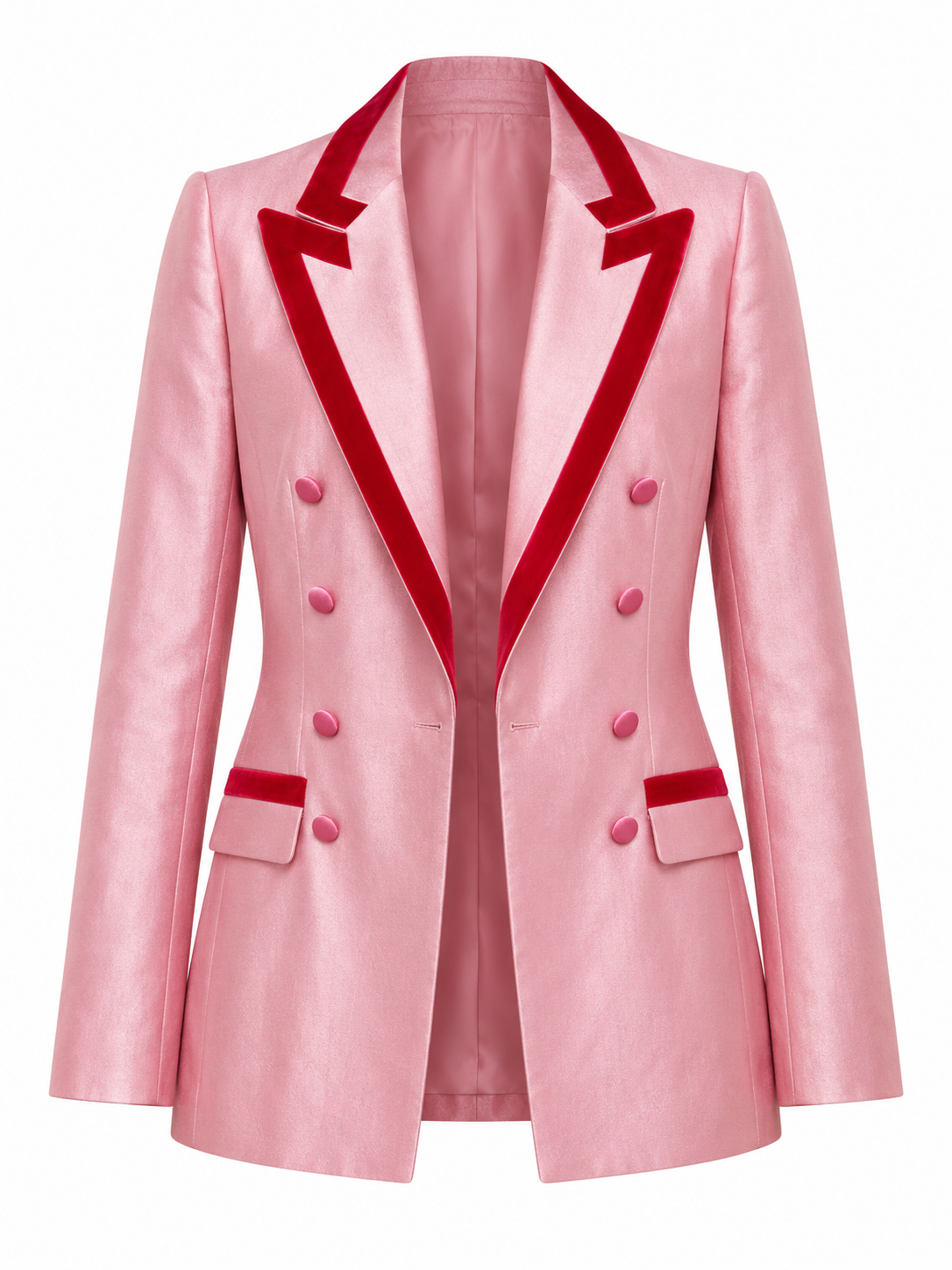 Dolce & Gabbana Pink Cotton Jacket